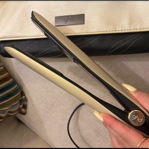 ghd classic 1 inch iron in pure gold
